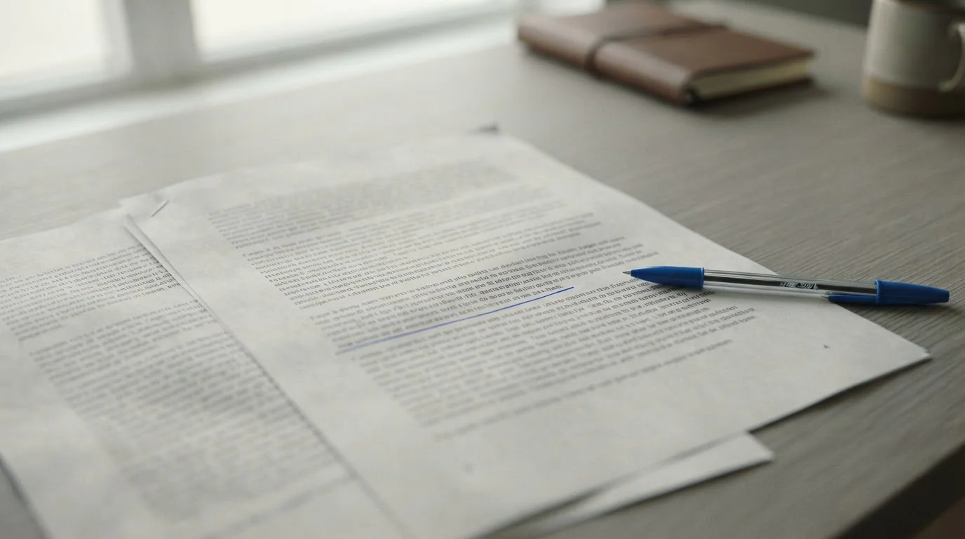 Printed bonus terms document with a payment exclusion clause marked in pen